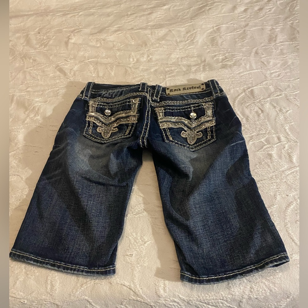 Rock Revival Size 26 Betty Bermuda Shorts
